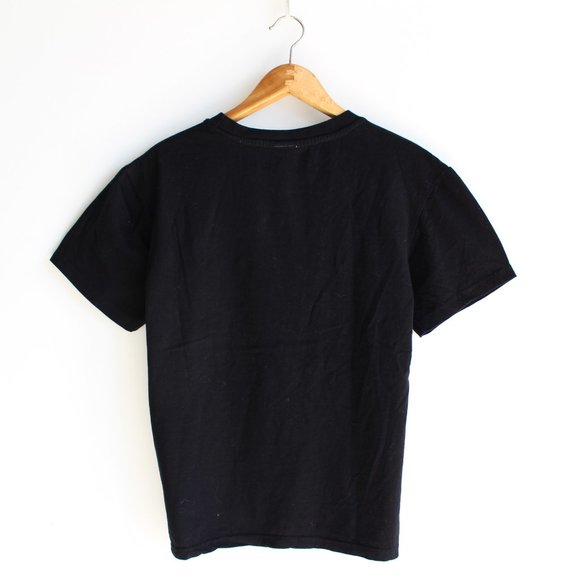 Vintage Jamaica Embroidered Black Crew Neck Tee - Picture 2 of 5